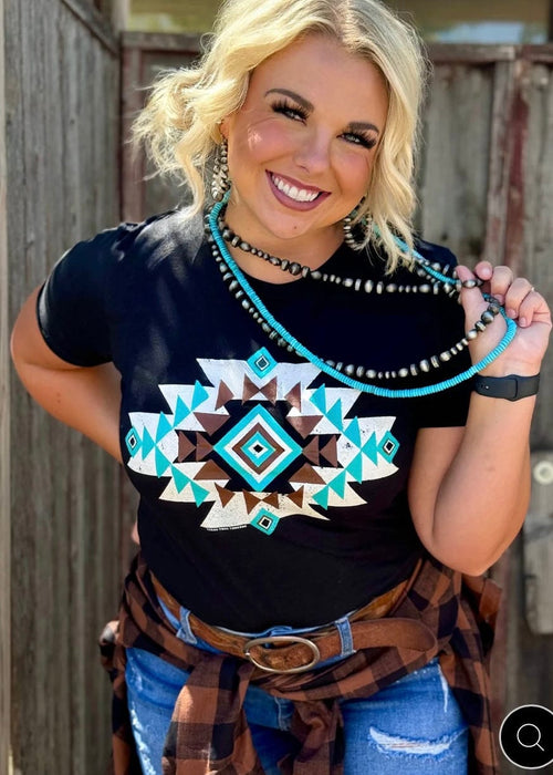 Shop Envi Me It's T-shirt Kinda Day The Autumn Tabba Tribal Tee