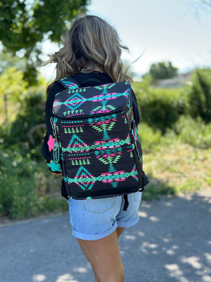 Shop Envi Me Accessories Aztec The Aztec Summer Cooler Backpack 🎒
