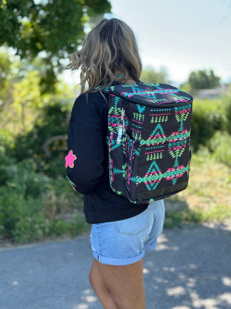 Shop Envi Me Accessories Aztec The Aztec Summer Cooler Backpack 🎒