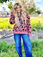 Shop Envi Me Tops and Tunics The Back To School Fall Leopard Sweater