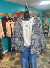 Shop Envi Me Outerwear The Bandana Quilted Jacket