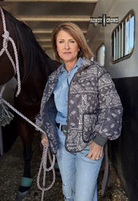 Shop Envi Me Outerwear The Bandana Quilted Jacket
