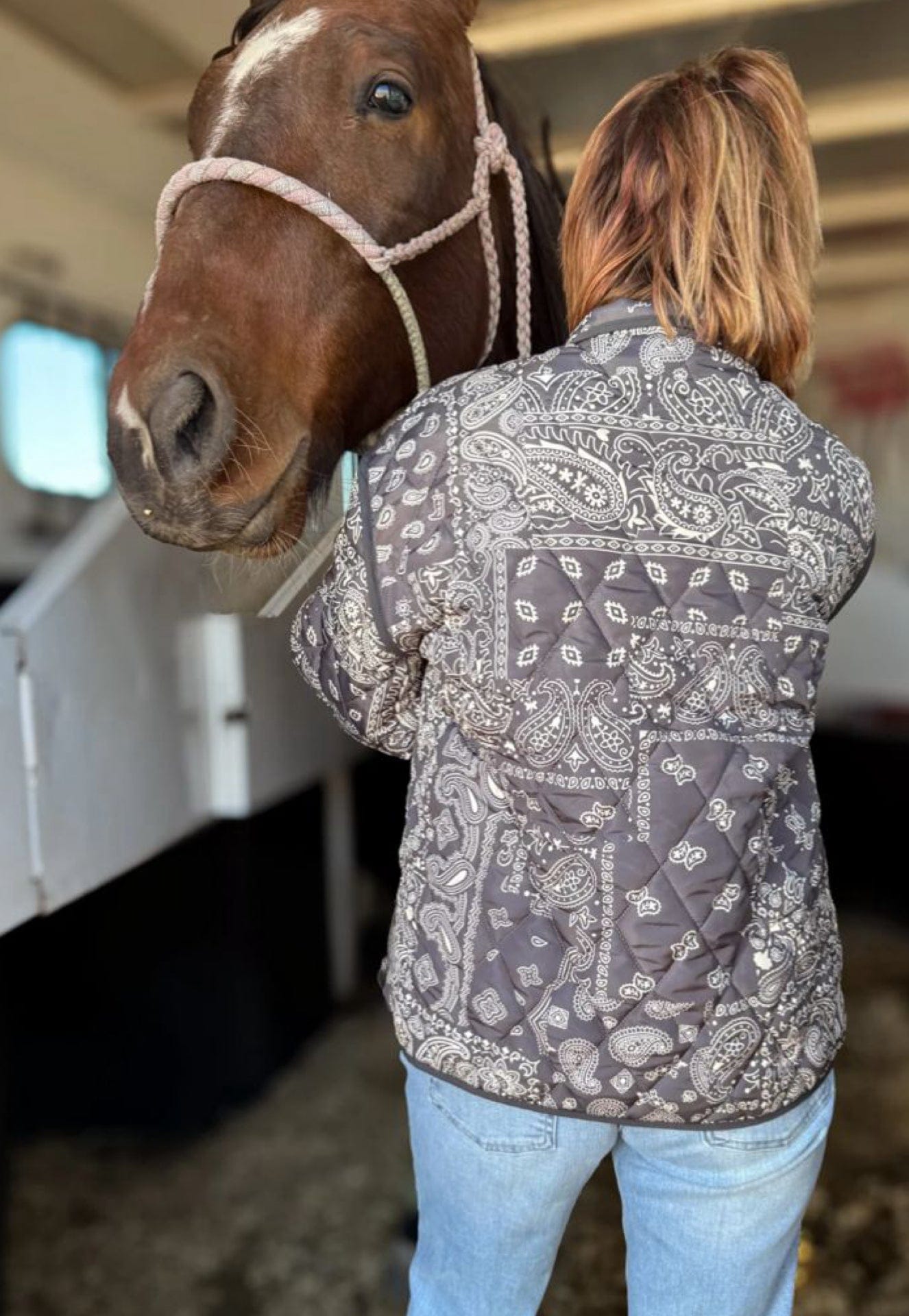 Shop Envi Me Outerwear The Bandana Quilted Jacket