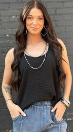 Shop Envi Me Tops and Tunics The Basic Black Tank Top