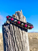 Shop Envi Me Bracelets Pink The Be My Vintage Southwest Colors Silver Bracelet