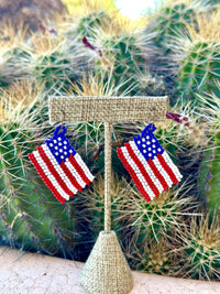 Shop Envi Me Earrings The Beaded Americana Earring