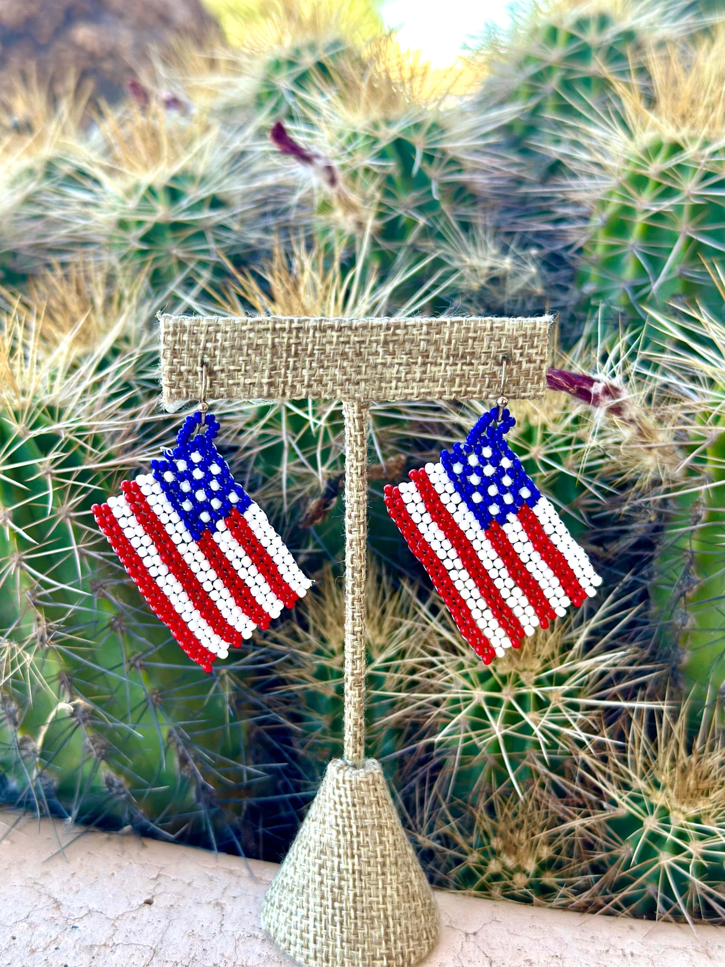 Shop Envi Me Earrings The Beaded Americana Earring