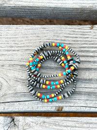 Shop Envi Me Jewelry Multi / Multi The Beaded Pearl Stack Bracelets