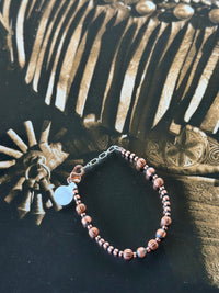 Shop Envi Me Earrings #1 The Benito Copper Navajo Pearl Hoop Bracelet NA made