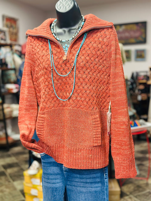 Shop Envi Me tops The Billings Basket Stamp Cowboy 🤠 Sweater