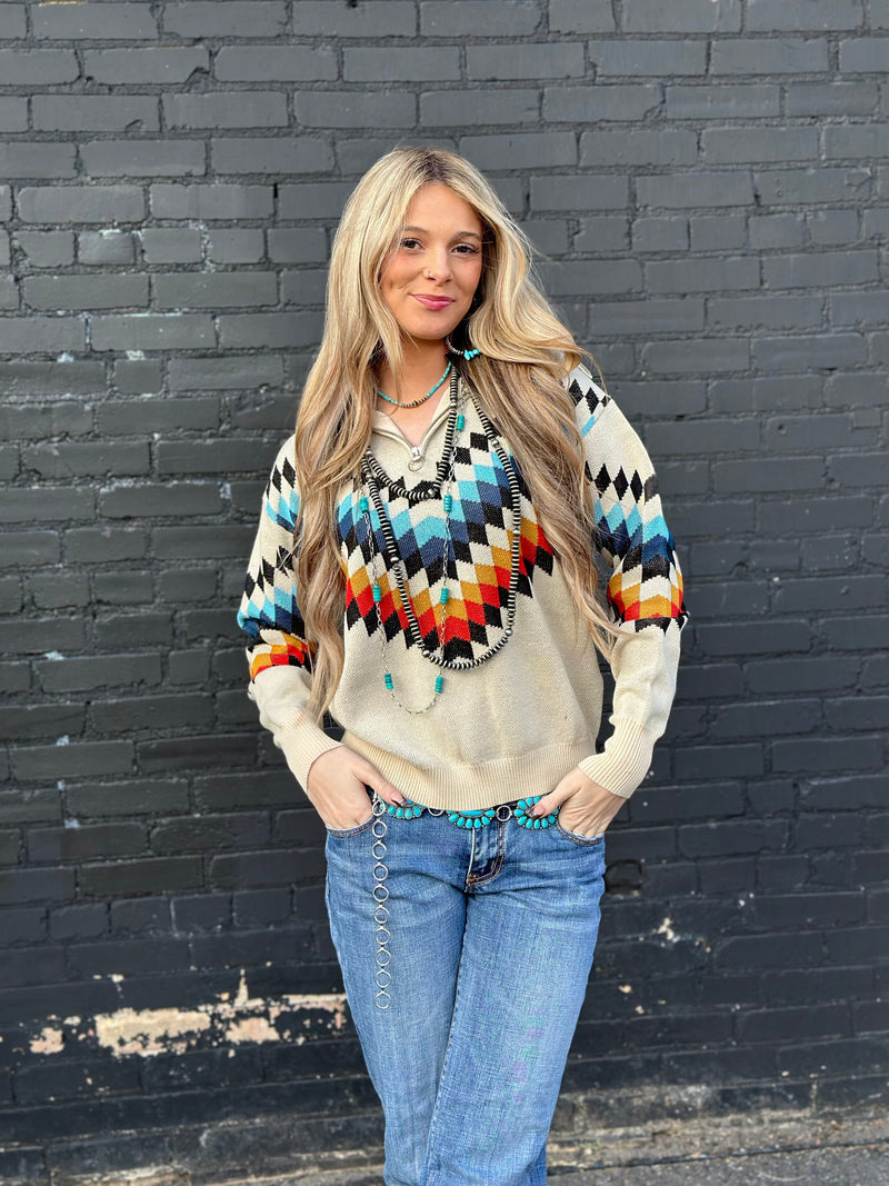 Shop Envi Me tops The Billings Cowboy Sweater