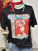 Shop Envi Me Tops and Tunics The Black Cowboy Bar Tee