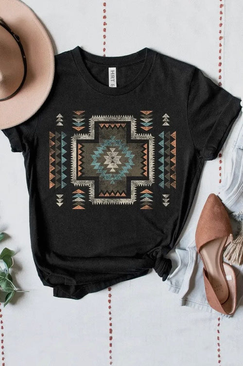 Shop Envi Me It's T-shirt Kinda Day The Black Trinity Tribal Aztec Tee