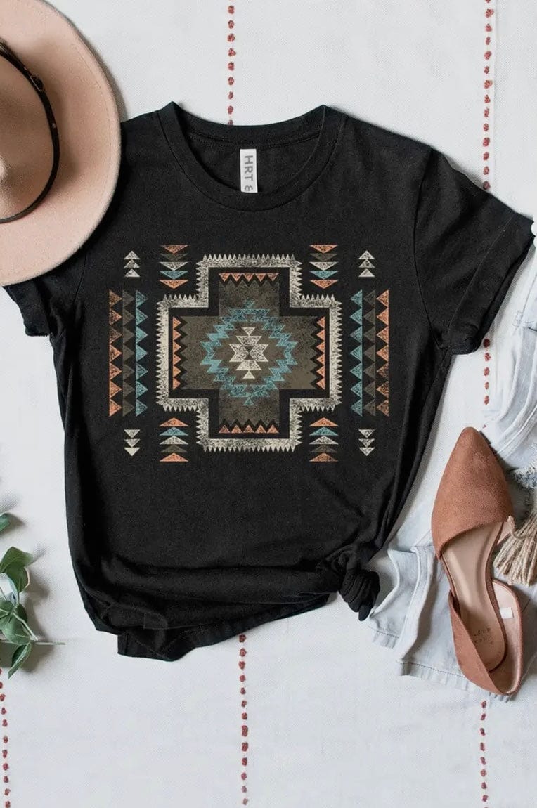 Shop Envi Me It's T-shirt Kinda Day The Black Trinity Tribal Aztec Tee