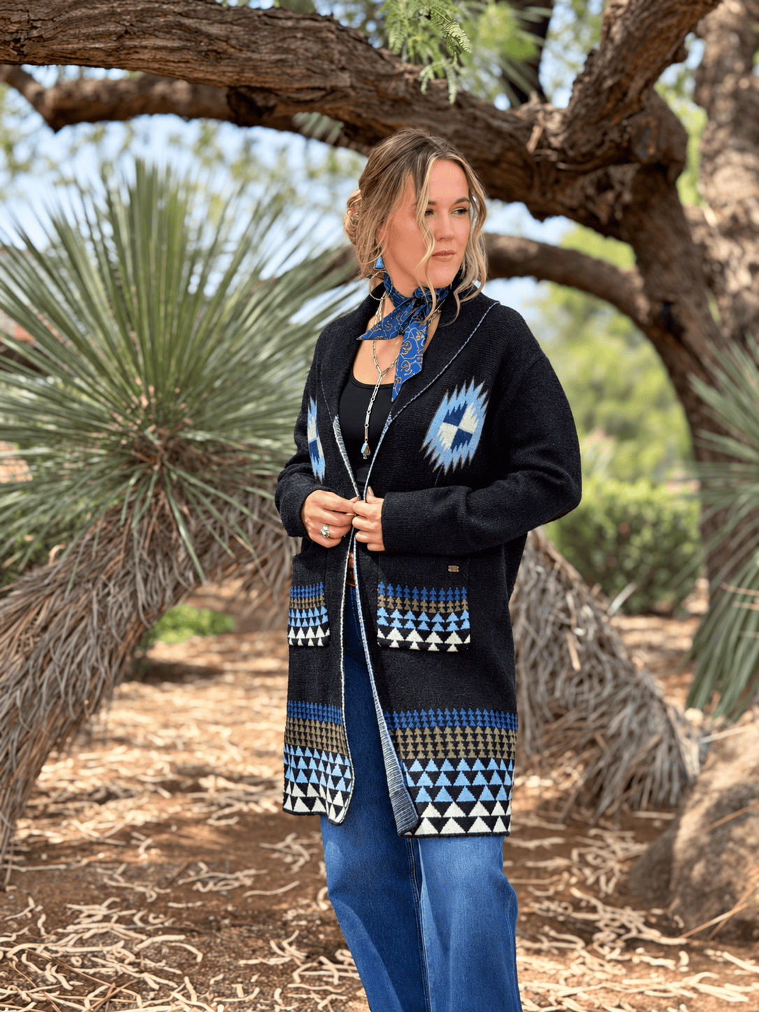 The Blue Mesa Aztec Cardigan – Shop Envi Me