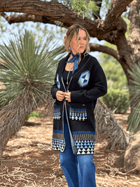 Shop Envi Me Cardigans and Kimonos The Blue Mesa Aztec Cardigan
