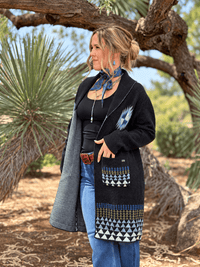 Shop Envi Me Cardigans and Kimonos The Blue Mesa Aztec Cardigan