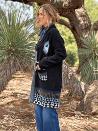 Shop Envi Me Cardigans and Kimonos The Blue Mesa Aztec Cardigan