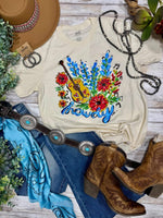Shop Envi Me It's T-shirt Kinda Day The BlueBonnet in The Spring  Tee