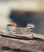 Shop Envi Me Bracelets Sterling Silver & Copper The Bluffs Copper & Sterling Silver Cuff Bracelet