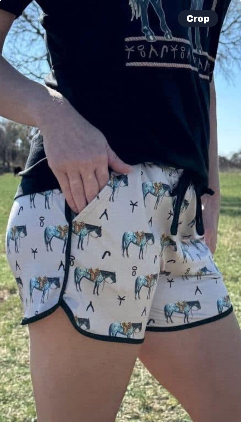 Shop Envi Me Bottoms The Branded Saddled Horses Shorts
