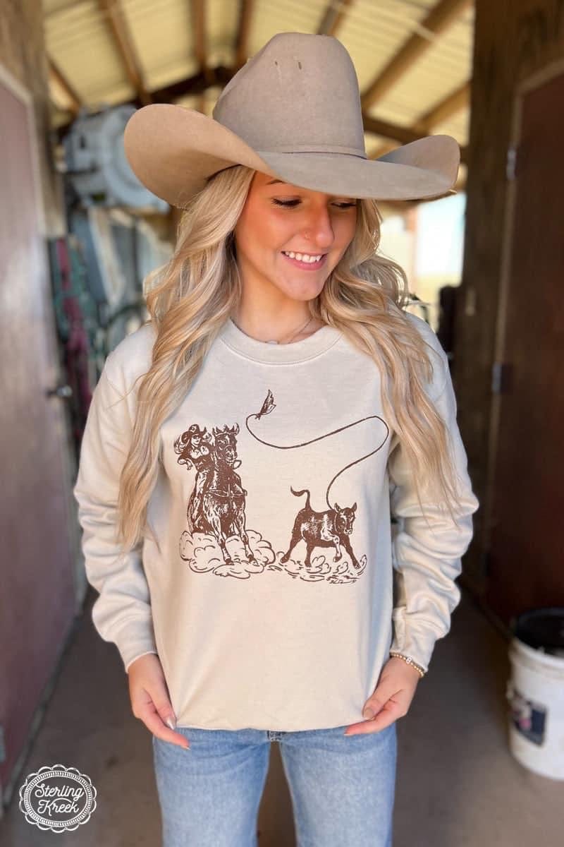 Shop Envi Me It's T-shirt Kinda Day The Breakaway Roper Sweatshirt