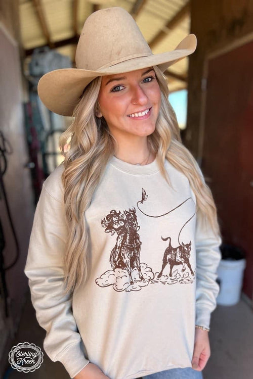 Shop Envi Me It's T-shirt Kinda Day The Breakaway Roper Sweatshirt