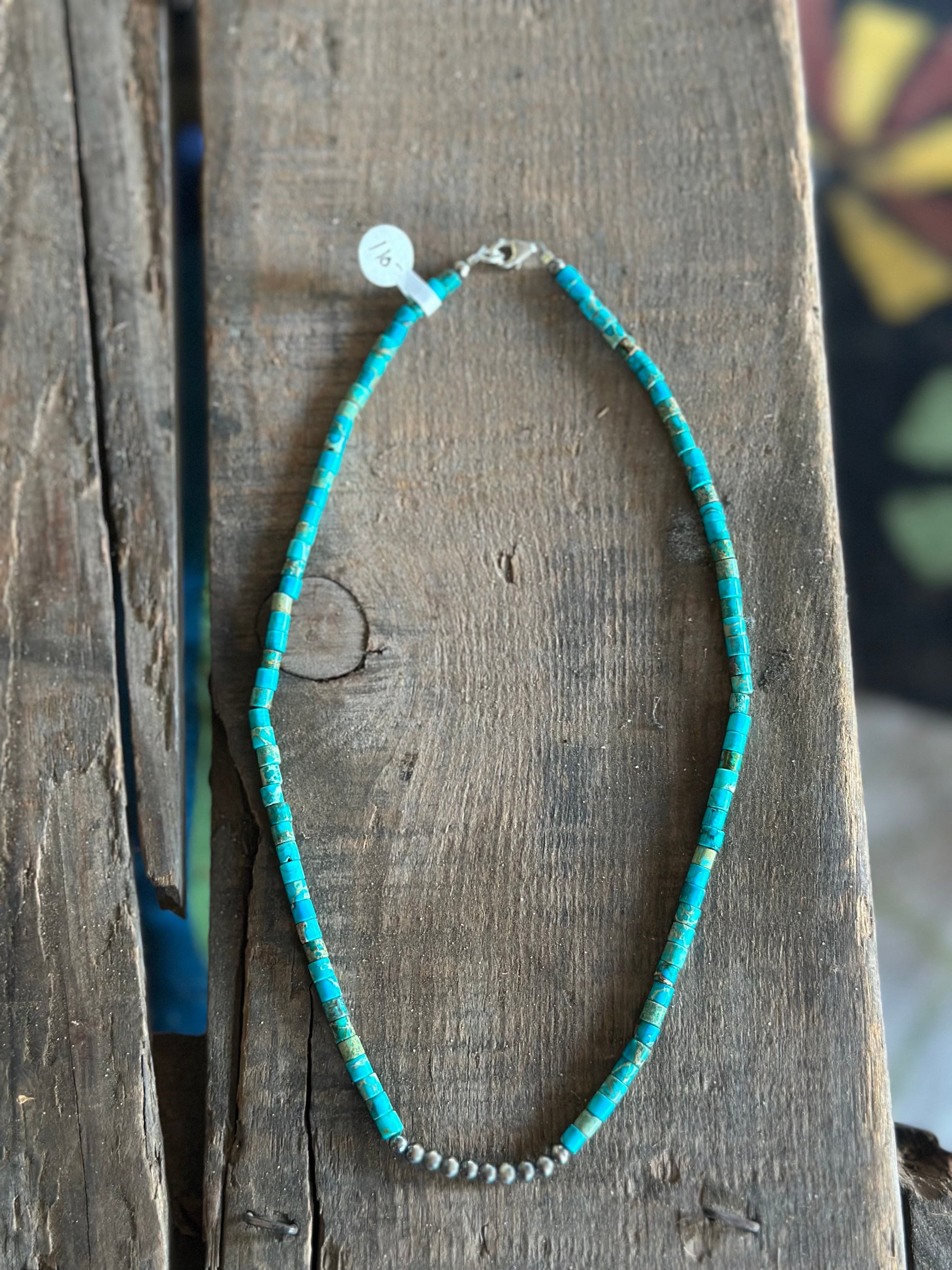 Shop Envi Me Necklaces Sterling silver The Buckeye Days Sterling Silver & Turquoise NA Necklace