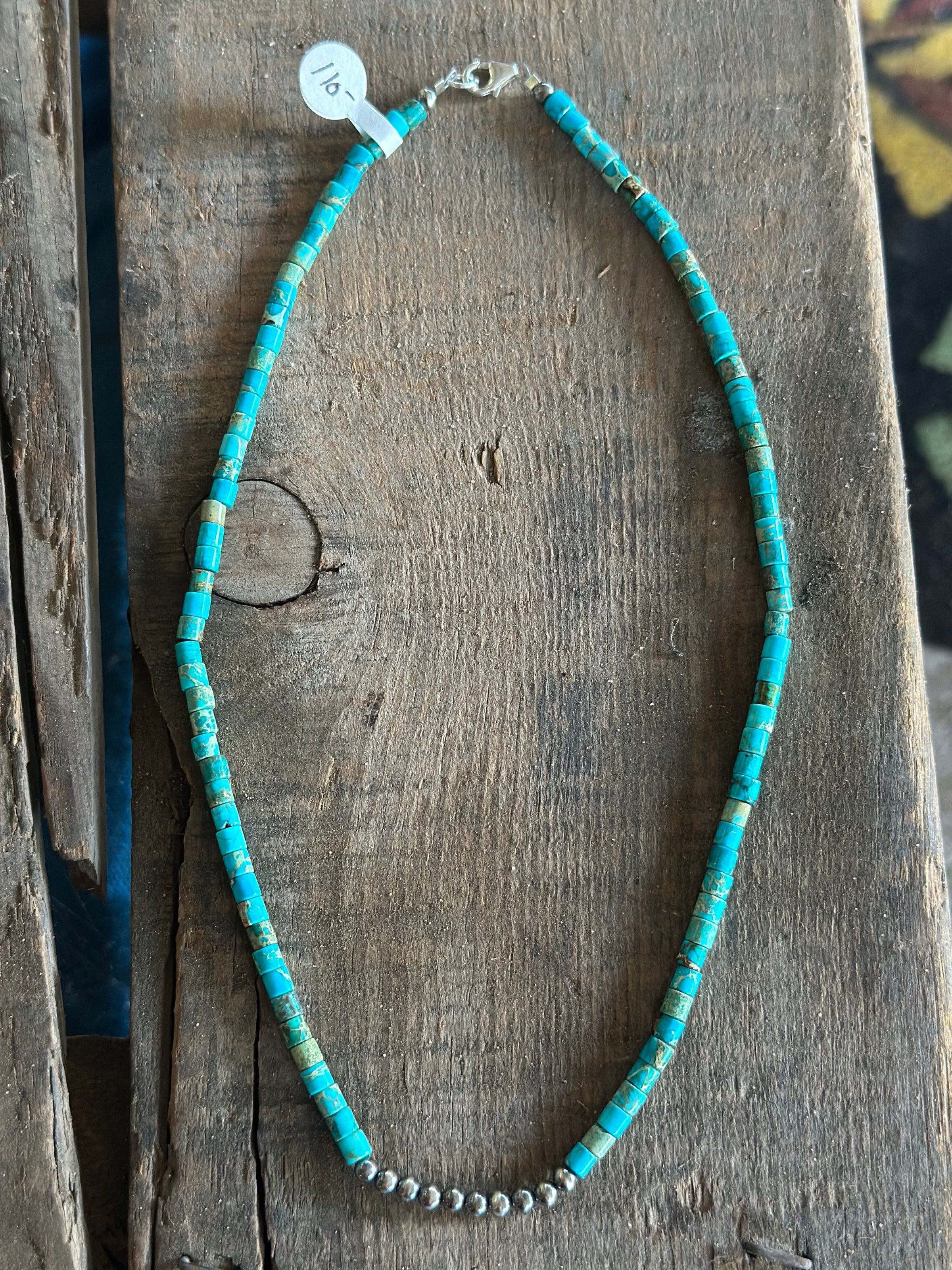 Shop Envi Me Necklaces Sterling silver The Buckeye Days Sterling Silver & Turquoise NA Necklace