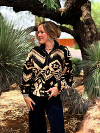 Shop Envi Me Cardigans and Kimonos The Buttes In The Autumn Aztec Pullover