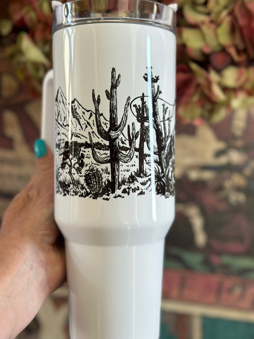 Shop Envi Me Accessories Western The Cactus Buckaroo Western 40 oz Tumbler