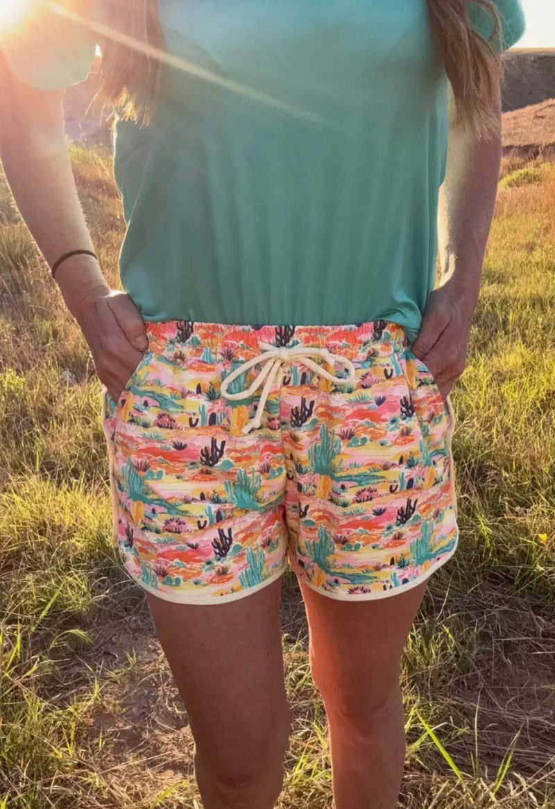 Shop Envi Me Bottoms The Cactus Country Shorts