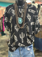 Shop Envi Me Tops and Tunics The Cactus Howdy Top