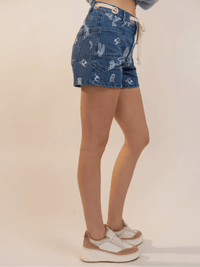 Shop Envi Me The Call Me Western Mid Rise Shorts