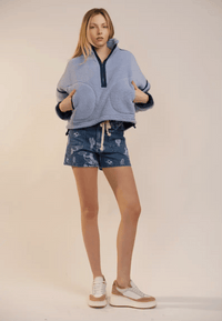 Shop Envi Me The Call Me Western Mid Rise Shorts