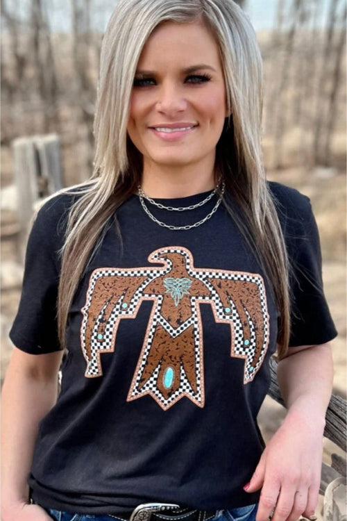 Shop Envi Me It's T-shirt Kinda Day The Checkered Fall Thunderbird Tee