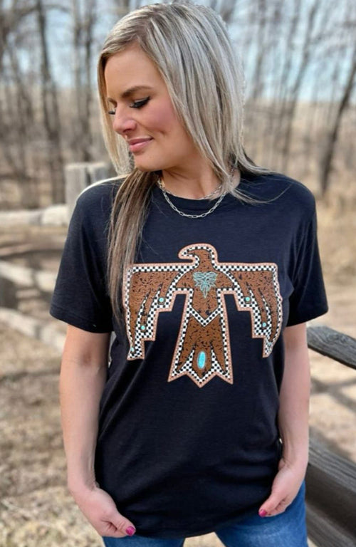 Shop Envi Me It's T-shirt Kinda Day The Checkered Fall Thunderbird Tee