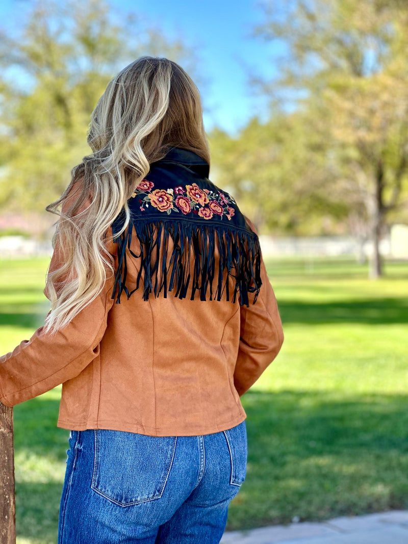 Shop Envi Me The Cheyenne Bluffs Embroidered Blazer