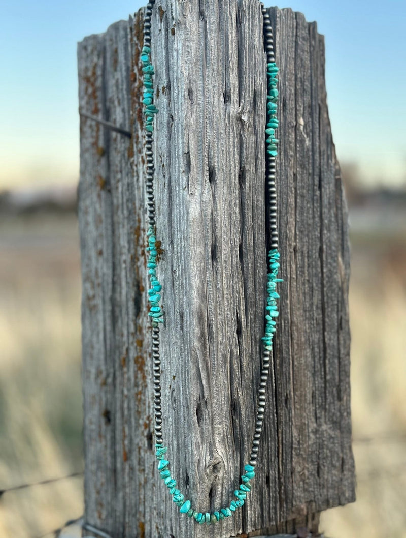 Shop Envi Me Jewelry The Cheyenne Silver & Turquoise Necklace