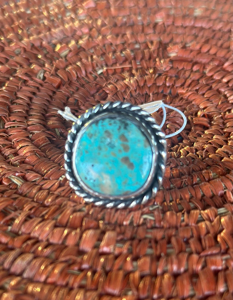 Shop Envi Me #3 The Cinco Kingman Turquoise & Sterling Silver Ring (Real)