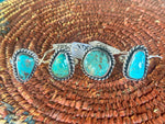 Shop Envi Me The Cinco Kingman Turquoise & Sterling Silver Ring (Real)