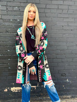 Shop Envi Me Cardigans and Kimonos The City Lights Aztec Cardigan