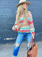 Shop Envi Me Tops and Tunics The Colors Of Fall Sweater