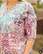 Shop Envi Me Tops and Tunics The Colors of Sumner Embroidered Poncho Top