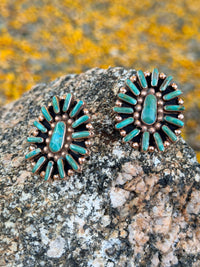 Shop Envi Me Earrings Turquoise The Copper & Turquoise Classic Southwest Earring