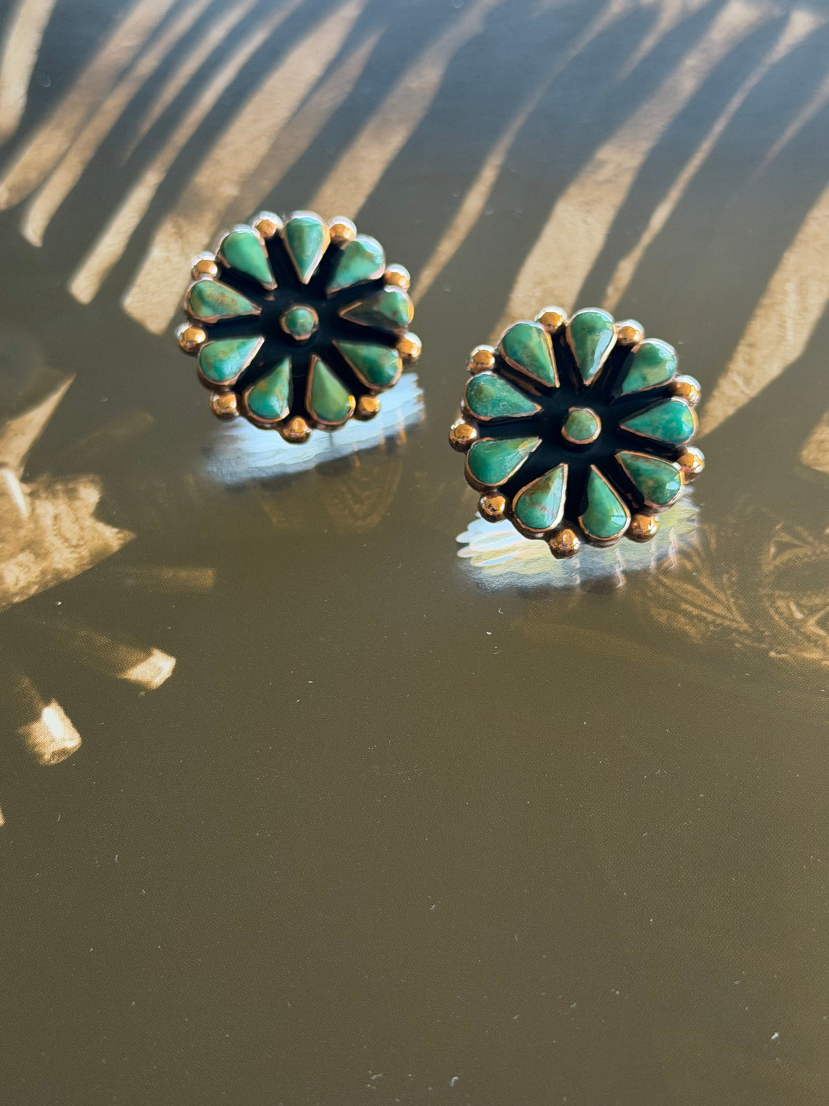 Shop Envi Me Earrings Turquoise The Copper & Turquoise Conchita Earring