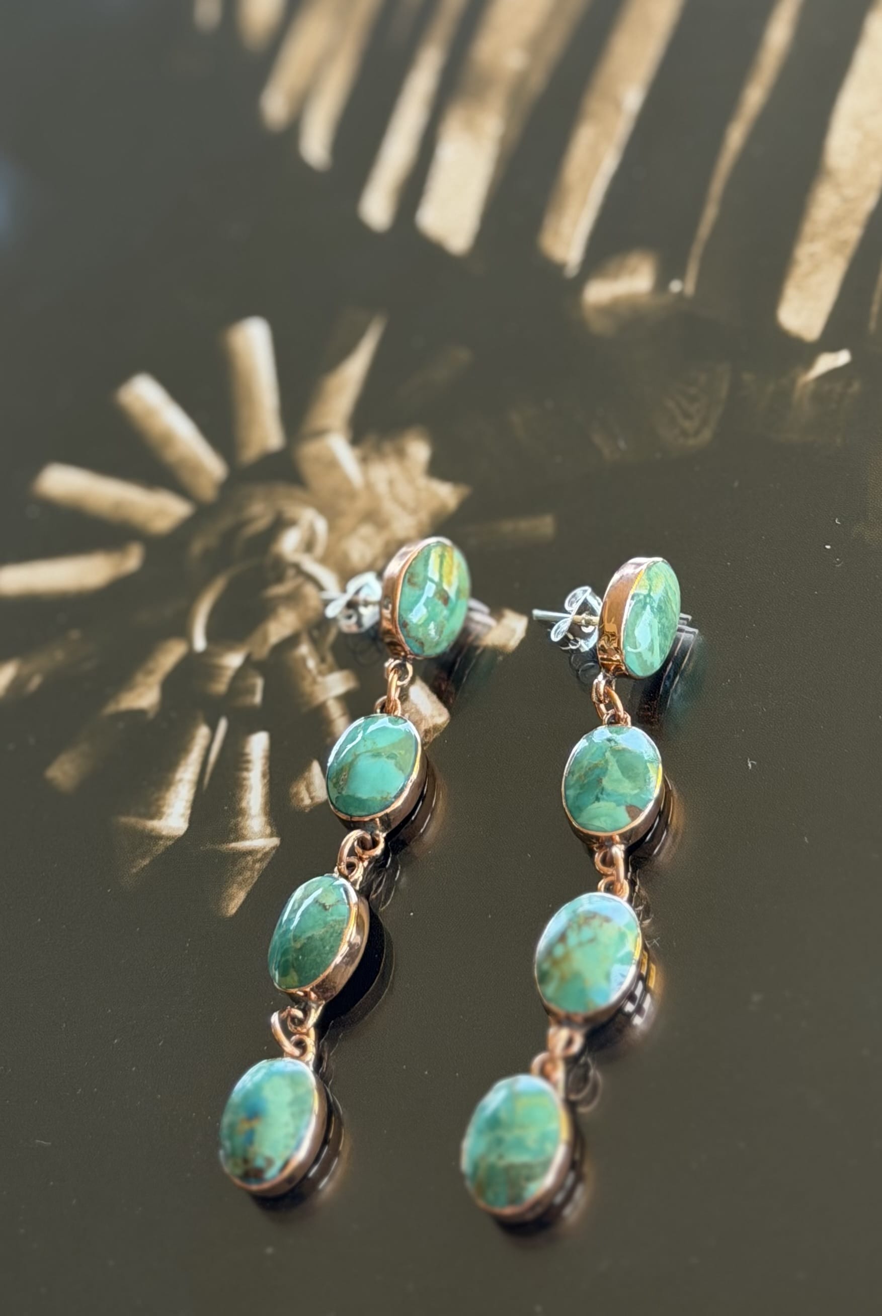 Shop Envi Me Earrings Turquoise The Copper & Turquoise Drop Earring