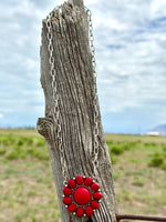 Shop Envi Me Jewelry The Coral Conchita Necklace on Silver Chain