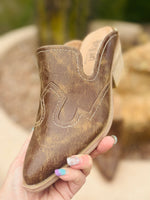 Corky’s Footwear The Corky’s Bootitude Western Mule Bootie