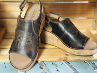 Volatile Footwear The Corky’s BootStitch 🤠 Carly Wedge Sandal